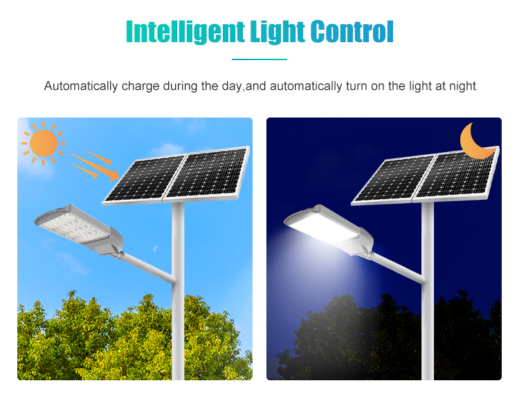 BOSUN Lighting IoT high lumen solar road light with motion sensor